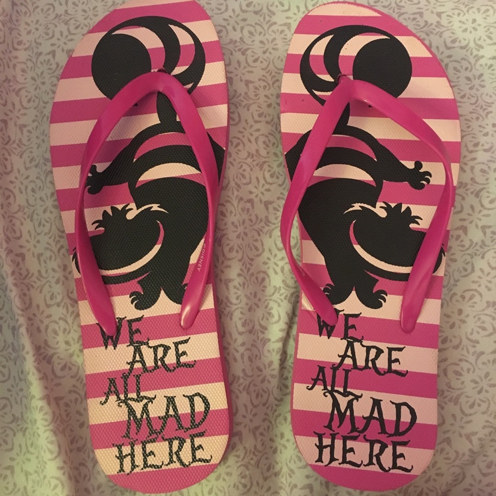 Disney Cheshire Cat Flip Flips